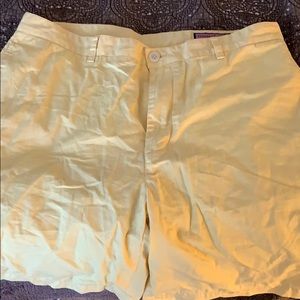 Vineyard vine yellow pastel shorts